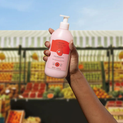 O Boticário Cuide-se Bem Feira Raspberry Moisturising Deodorant Lotion 400ml